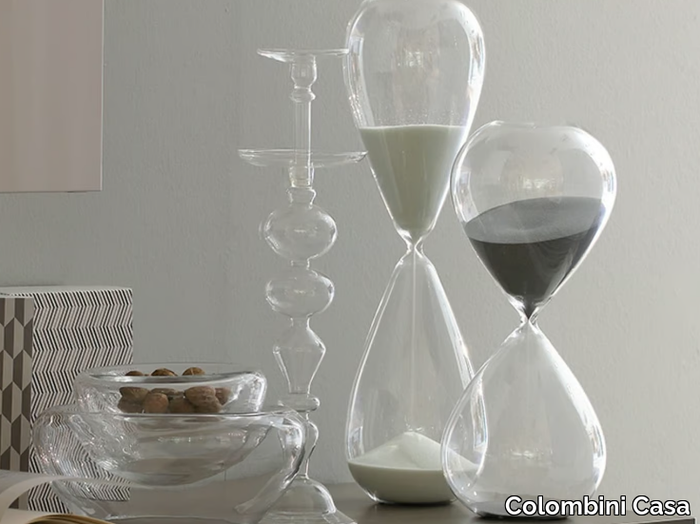 TIMELESS - Glass decorative object _ Colombini Casa