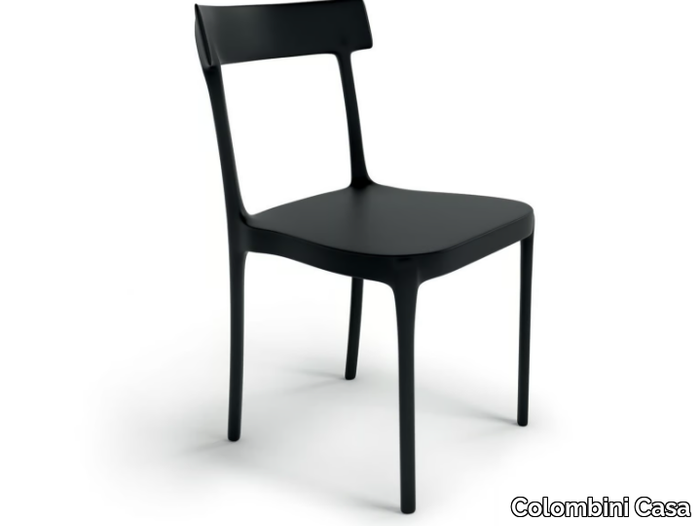 ARIES - Stackable polypropylene chair _ Colombini Casa