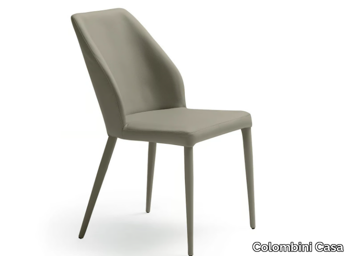 SALLY - Upholstered Imitation leather chair _ Colombini Casa