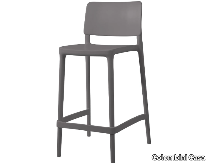 GRACE - High polypropylene stool _ Colombini Casa