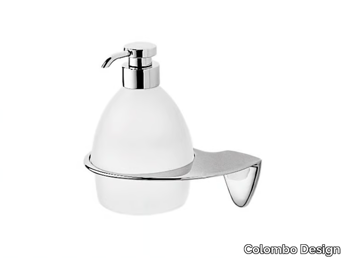 KHALA B9303 - Wall-mounted chromed brass Bathroom soap dispenser _ Colombo Design