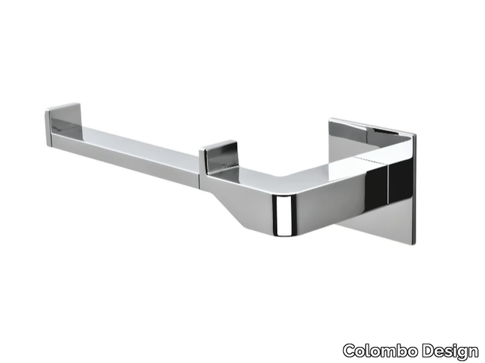 FOREVER B2908 - Chromed brass toilet roll holder _ Colombo Design