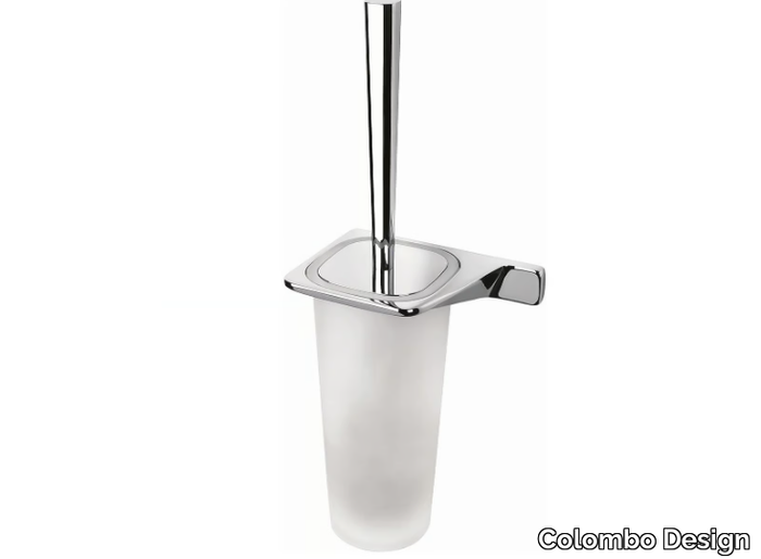 ALIZÉ B2507 - Wall-mounted chromed brass toilet brush _ Colombo Design