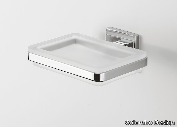 BASICQ B3701 - Wall-mounted chromed brass soap dish _ Colombo Design