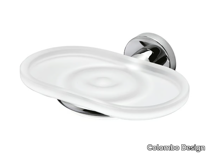 BASIC B2701 - Wall-mounted chromed brass soap dish _ Colombo Design