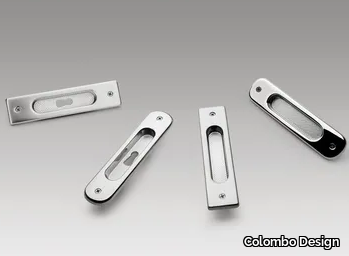 CD 111 / CD 211 - Recessed brass door handle with lock _ Colombo Design