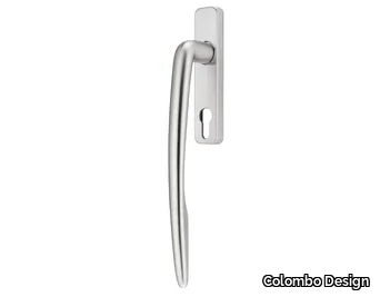 AM 213 Y - Brass pull handle with Lock for sliding windows _ Colombo Design