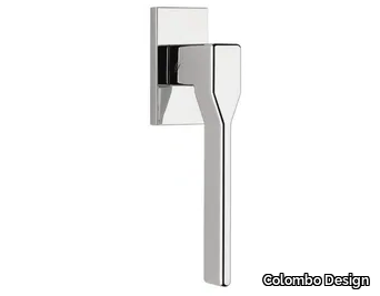 DEA FF 22 DK/SM - DK brass window handle on rose _ Colombo Design