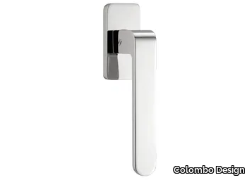 FEDRA AC 12 DK/SM - DK brass window handle on rose _ Colombo Design