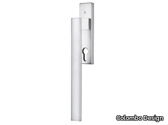 LC 513 Y - Brass pull handle with Lock for sliding windows _ Colombo Design