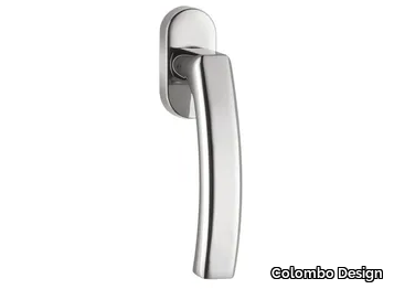 OLLY LC 62 DK/SM - DK brass window handle on rose _ Colombo Design