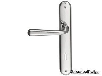 ROBODUE CD 51 P-PY - Cromall® door handle on back plate _ Colombo Design