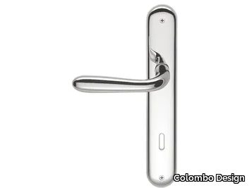 ROBOT CD 41 P-PY - Cromall® door handle on back plate _ Colombo Design