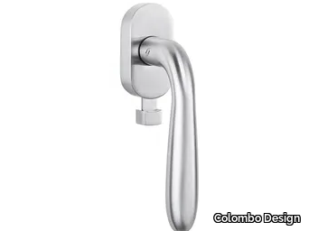 ROBOT CD 42 DK Z - DK Cromall® window handle with lock on rose _ Colombo Design