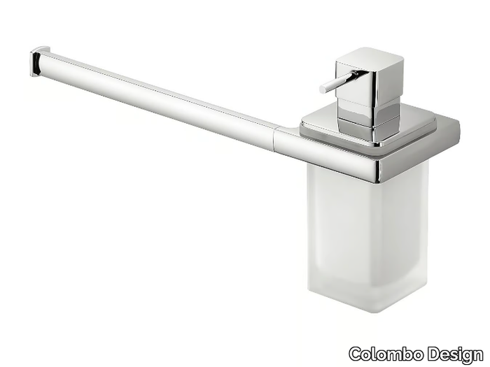 LULÙ B6274 - Bathroom soap dispenser / towel rack _ Colombo Design