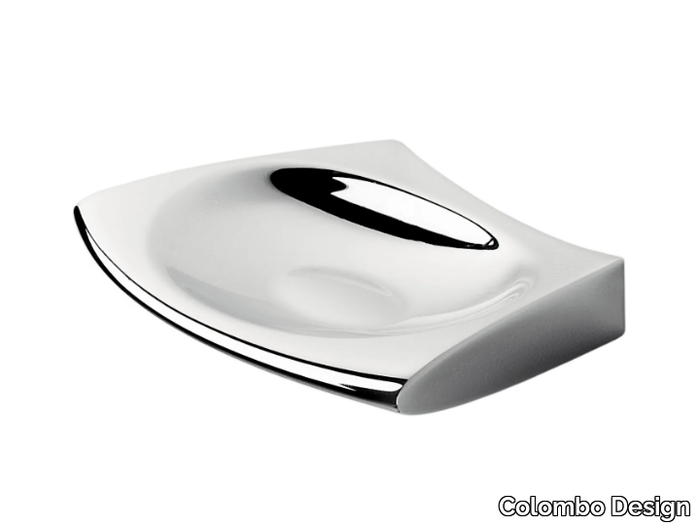 LAND B2801 - Wall-mounted chromed brass soap dish _ Colombo Design