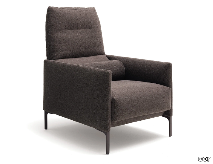 AVALANCHE - Armchair with headrest with armrests _ COR