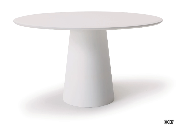 CONIC - Round wooden table _ COR