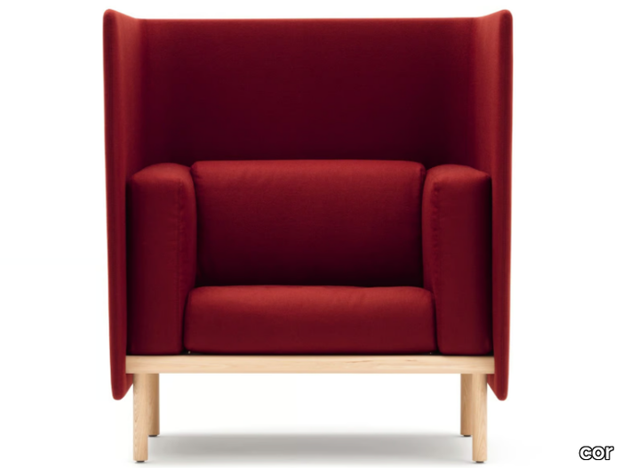 FLOATER - Acoustic armchair high-back _ COR