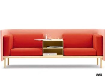 FLOATER - 2 seater sofa with storage space _ COR