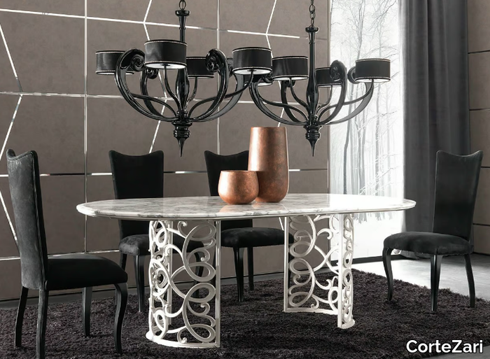 FLORA - Marble table _ CorteZari