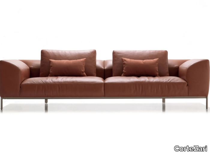 DIVA - 3 seater leather sofa _ CorteZari