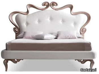 MELISSA - Double bed with tufted headboard _ CorteZari