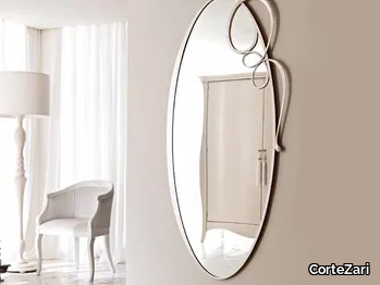 BIZET - Wall-mounted framed oval mirror _ CorteZari