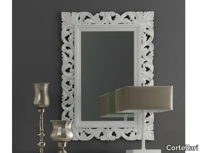 GASTON - Rectangular wall-mounted mirror _ CorteZari