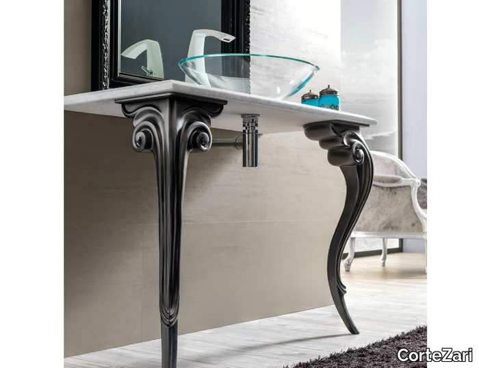 ANTARES - Marble console sink _ CorteZari