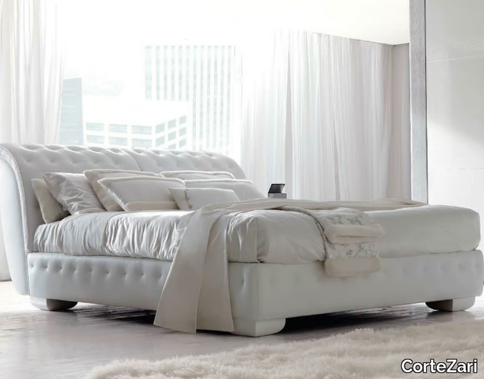 LAPO - Leather double bed _ CorteZari