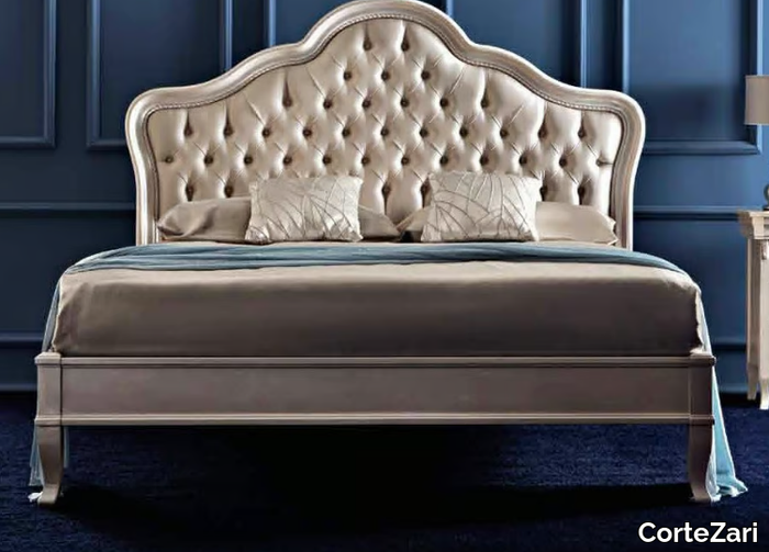 AIDA - Upholstered double bed with upholstered headboard _ CorteZari