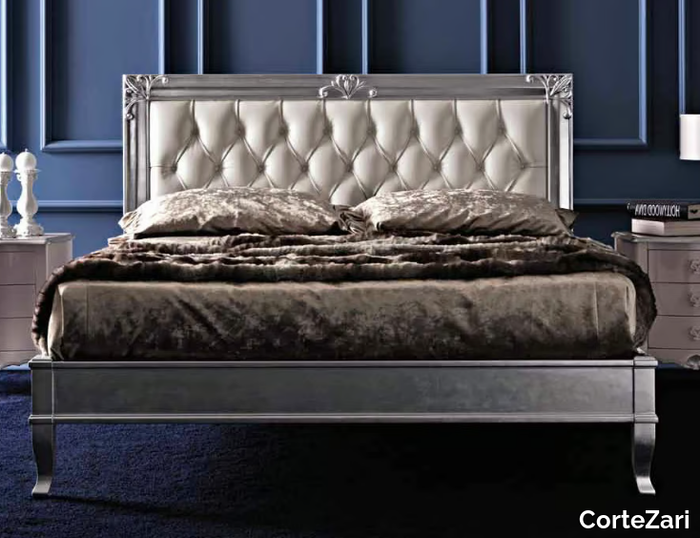 CLARA - Double bed with upholstered headboard _ CorteZari