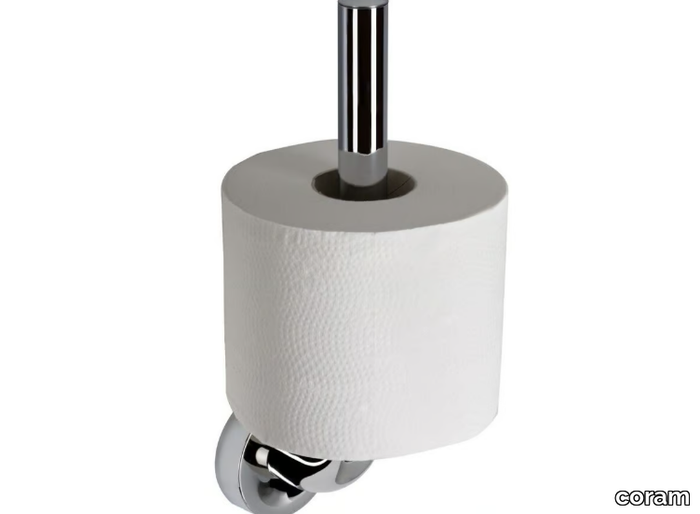 LUNA - Spare metal toilet roll holder _ coram