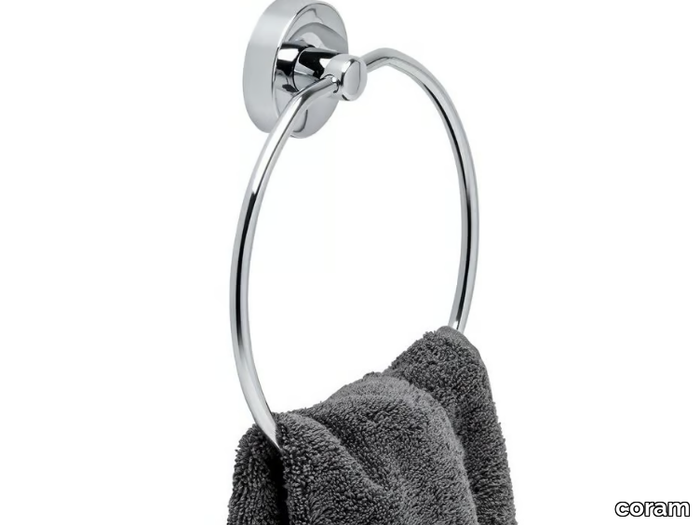 LUNA - Metal towel ring _ coram