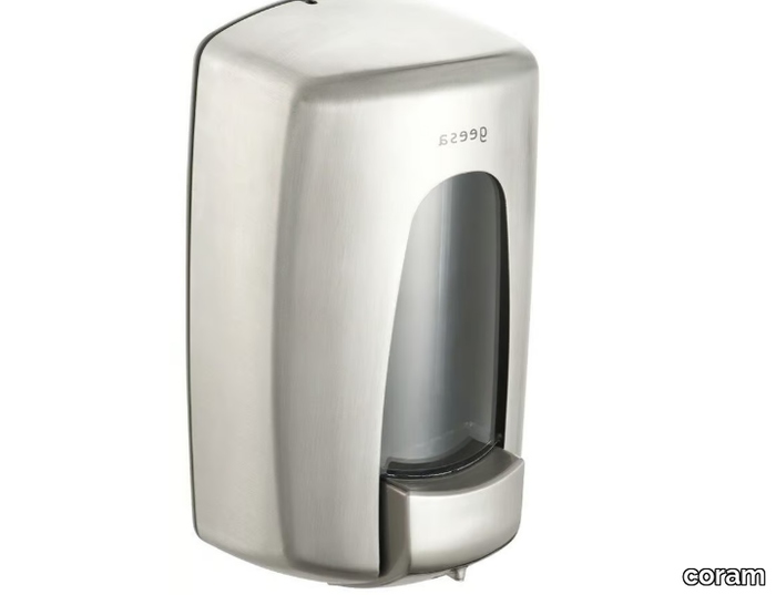 PUBLIC AREA - Wall-mounted stainless steel Soap dispenser _ coram