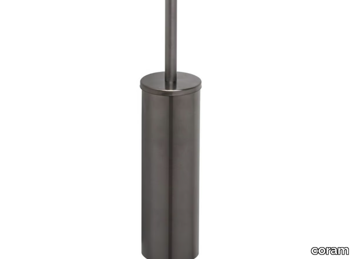 NEMOX BRUSHED - Wall-mounted metal toilet brush _ coram