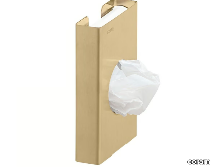 NEMOX GOLD - Metal Hygiene bag dispenser _ coram