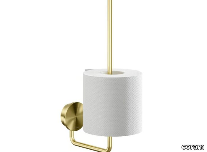 OPAL GOLD - Spare stainless steel toilet roll holder _ coram