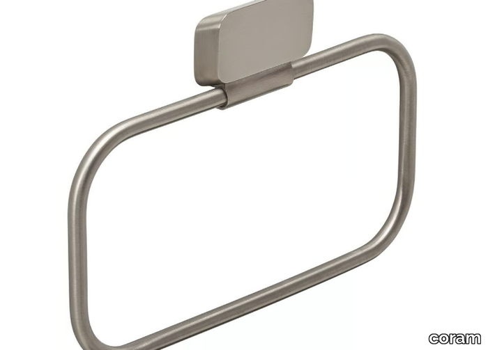 SHIFT - Stainless steel towel ring _ coram