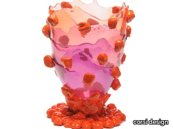 NUGGET EXTRA COLOUR - Resin vase _ corsi design