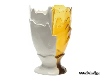 TWINS C - Resin vase _ corsi design