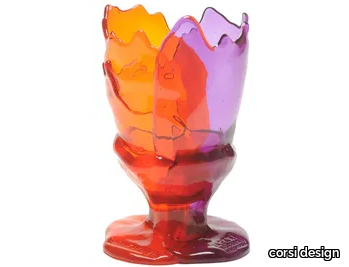 TWINS C - Resin vase _ corsi design