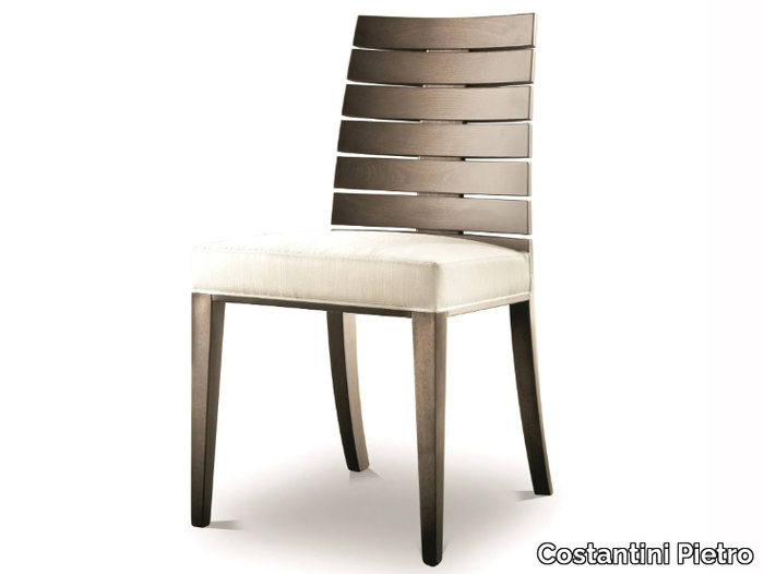 CHARM - Solid wood chair with integrated cushion _ Costantini Pietro