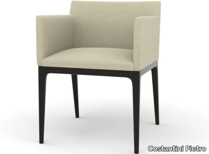 FOUR SEASONS 5 - Upholstered fabric chair with armrests _ Costantini Pietro