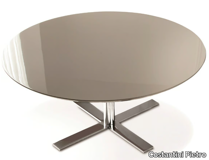 PLANET - Round wooden coffee table _ Costantini Pietro