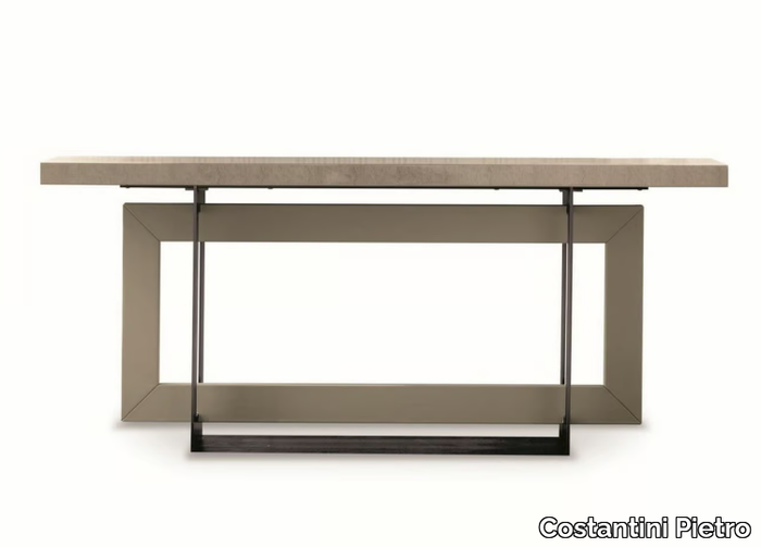 BLADE - Rectangular wooden console table _ Costantini Pietro