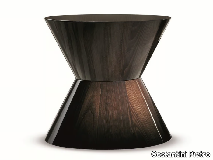 CAPITAL - Round wooden coffee table _ Costantini Pietro