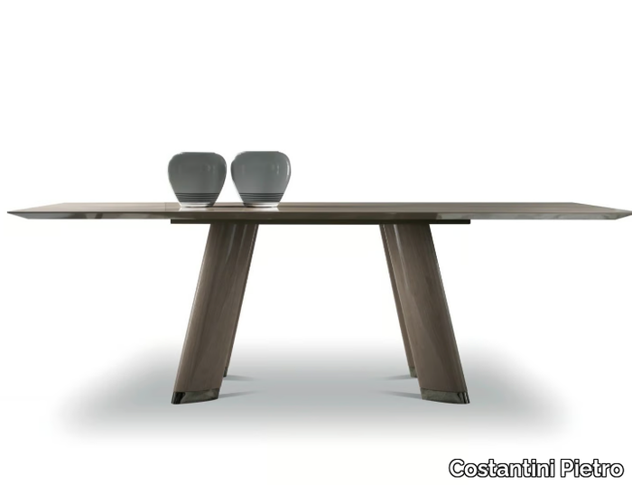 TREND - Rectangular wooden table _ Costantini Pietro