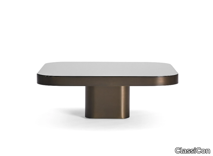 BOW COFFEE TABLE NO. 2 - Square brass coffee table _ ClassiCon